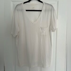 J. Jill oversized easy pocket tee size M